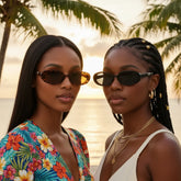 Solaré RetroLux™ Oval Sunglasses