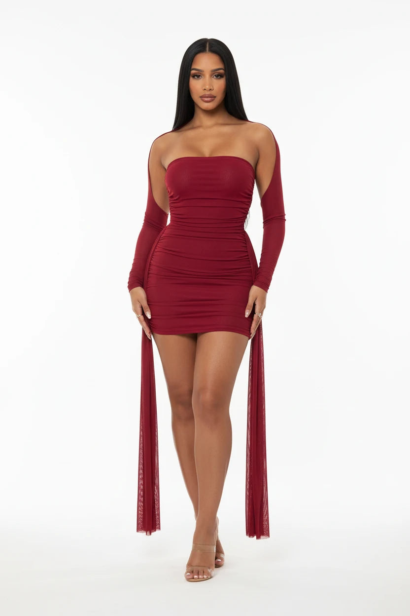 Elevate Your Night Out with Our Stunning Summer Vacation Sexy See-Through Dress & Shawl - Perfect for Midnight Clubwear and Parties!