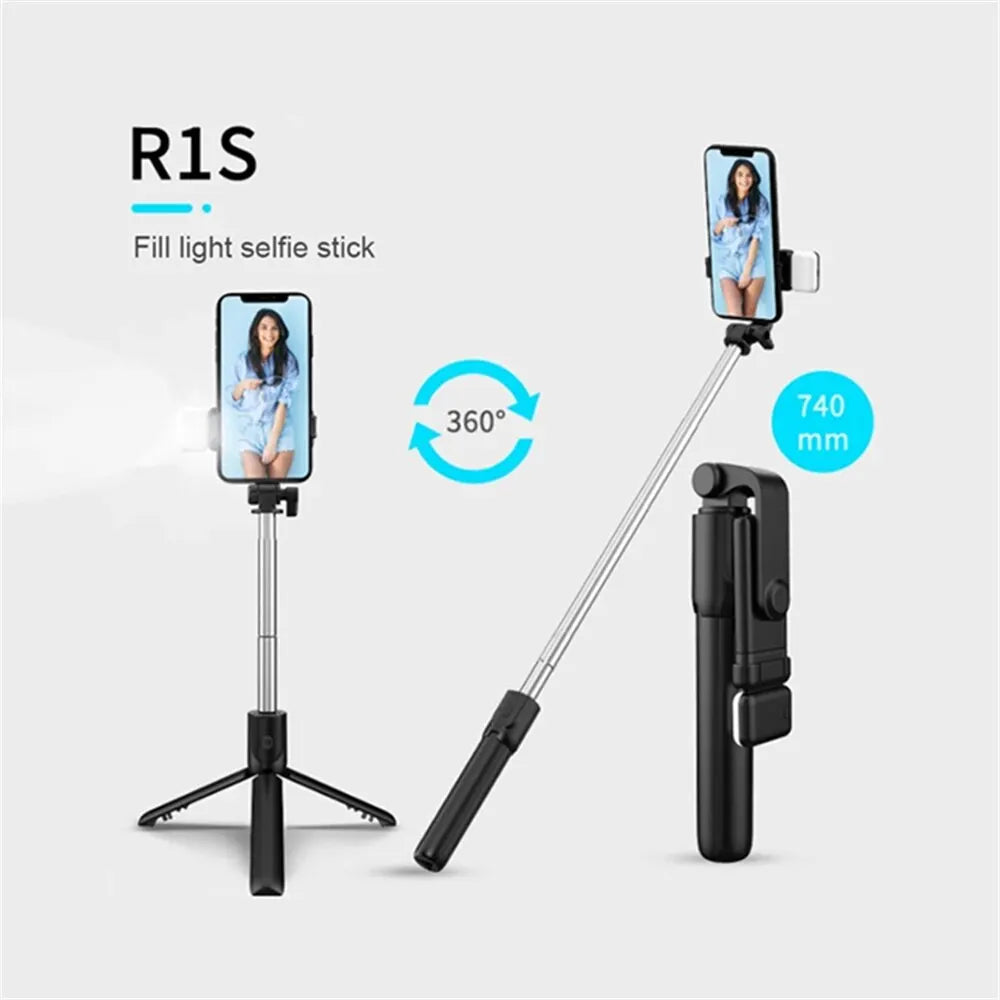 SnapBeam™ 3-in-1 Bluetooth Selfie Tripod